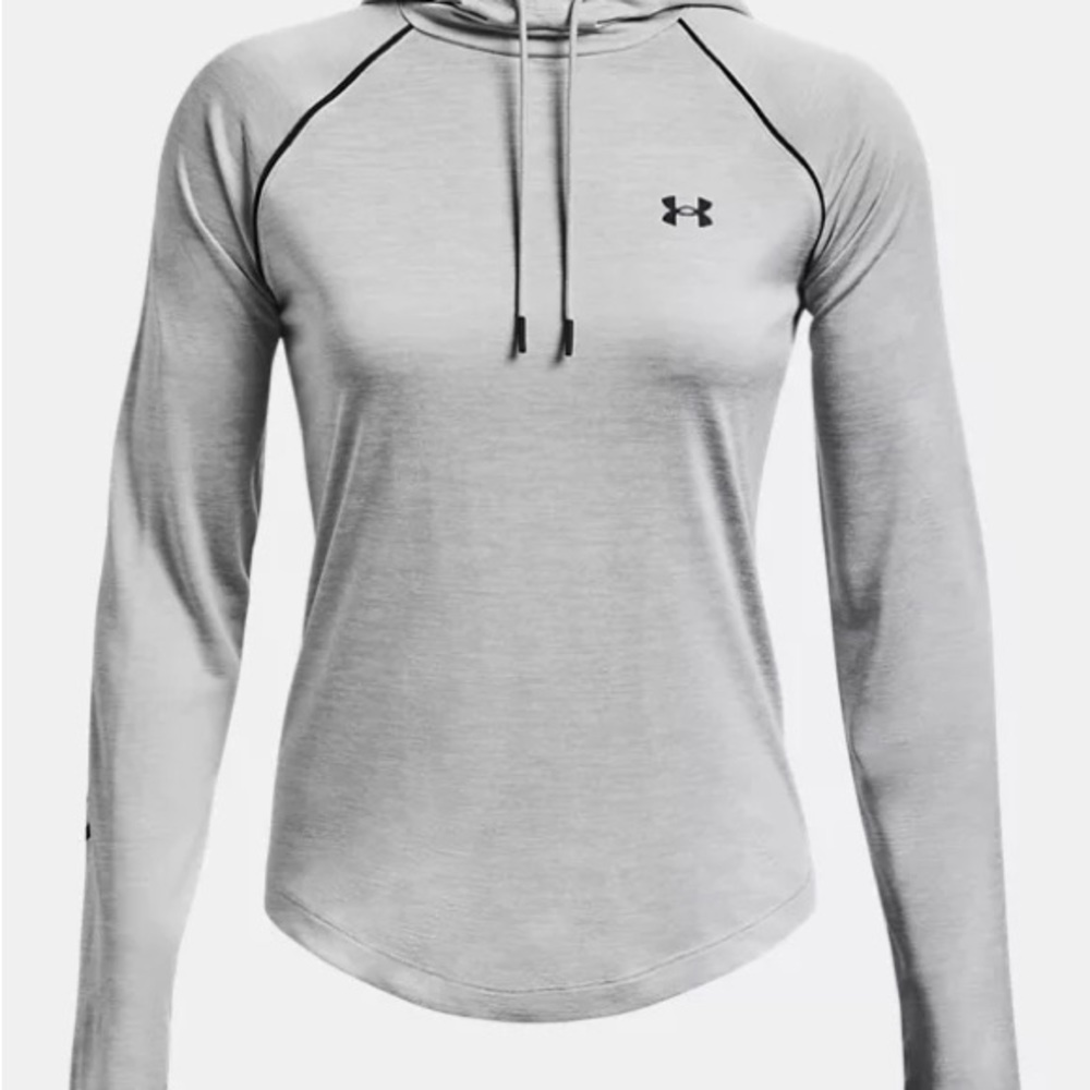 Under Armour Loose Fit Velocity Women’s Hoodie Gray - Large